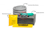 Kit Antiderrames 50 galones con ruedas con Tambor de Salvamento – Universal - Imagen 2