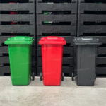 Bote de Basura 120 Lts. / 30 Galones color Verde - Imagen 13