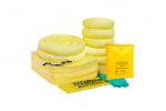Kit Antiderrames Móvil 30 Galones con Contenedor de Plástico - Líquidos Agresivos HazMat - Imagen 2