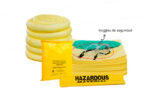 Kit Antiderrames Móvil 50 Galones con Contenedor de Plástico - Líquidos Agresivos HazMat - Imagen 2
