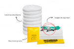 Kit Antiderrames Móvil 65 Galones con Contenedor de Plástico - Sólo Aceite - Imagen 2