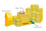 Kit Antiderrames Extra Large 290 Galones con Contenedor de Plástico - Líquidos Agresivos HazMat - Imagen 2
