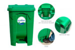 Bote de Basura 80 Lts. / 20 Galones color Verde - Imagen 6