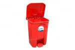 Bote de Basura 80 Lts. / 20 Galones color Rojo - Imagen 5