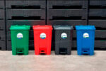 Bote de Basura 80 Lts. / 20 Galones color Rojo - Imagen 12