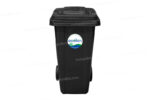 Bote de Basura 120 Lts. / 30 Galones color Negro - Imagen 2