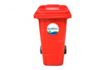 Bote de Basura 120 Lts. / 30 Galones color Rojo - Imagen 2