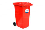Bote de Basura 120 Lts. / 30 Galones color Rojo