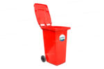 Bote de Basura 120 Lts. / 30 Galones color Rojo - Imagen 3