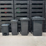 Bote de Basura 240 Lts. / 65 Galones color Negro - Imagen 13