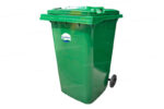 Bote de Plastico 360 Lts. / 95 Galones color Verde