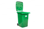 Bote de Plastico 360 Lts. / 95 Galones color Verde - Imagen 3