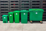 Bote de Plastico 360 Lts. / 95 Galones color Verde - Imagen 6
