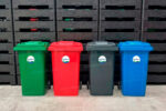 Bote de Plastico 360 Lts. / 95 Galones color Verde - Imagen 7