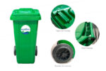 Bote de Basura 120 Lts. / 30 Galones color Verde - Imagen 5