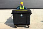 Bote de Basura 660 Lts. / 174 Galones color Negro - Imagen 4
