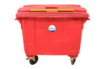 Ecobin® Bote de Basura 660 Lts. / 174 Galones Color: Rojo - Imagen 2