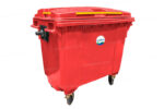 Ecobin® Bote de Basura 660 Lts. / 174 Galones Color: Rojo