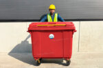 Ecobin® Bote de Basura 660 Lts. / 174 Galones Color: Rojo - Imagen 4