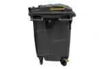 Contenedor de Basura 1100 Lts. / 290 Galones color Negro - Imagen 9