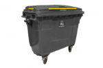 Bote de Basura 660 Lts. / 174 Galones color Negro para Residuos Inorgánicos