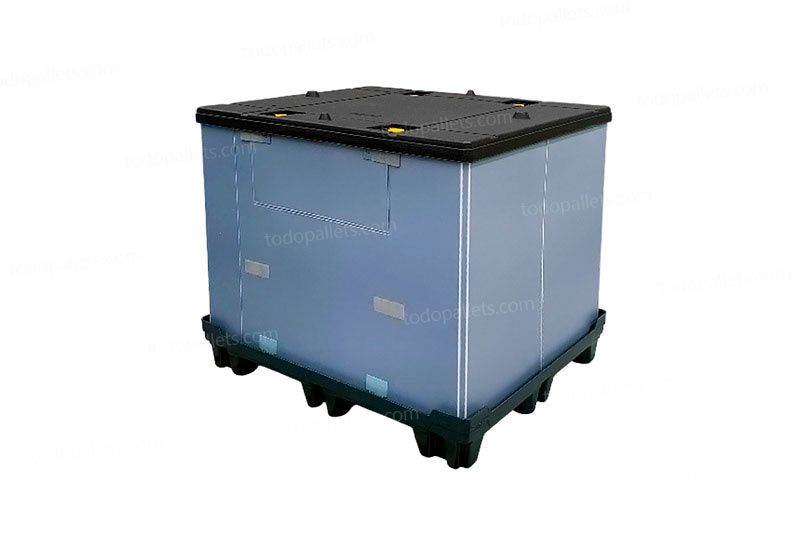 SleevePackBIG003 Contenedor de Carga con Panel Desplegable Sleeve Pack - 48 x 40 x 40 - Imagen 1