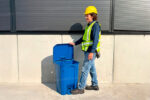Bote de Basura 80 Lts. / 20 Galones Color Azul - Imagen 6