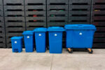 Bote de Basura 80 Lts. / 20 Galones Color Azul - Imagen 8