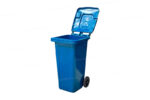 Bote de Basura 120 Lts. / 30 Galones Color Azul - Imagen 4