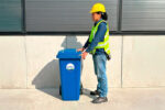 Bote de Basura 120 Lts. / 30 Galones Color Azul - Imagen 5