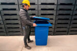 Bote de Basura 240 Lts. / 65 Galones Color Azul - Imagen 6