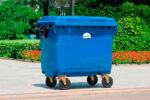 Bote de Basura 1100 Lts. / 290 Galones Color Azul - Imagen 4