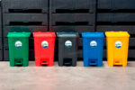 Ecobin® Bote de Basura 80 Lts. / 20 Galones Color: Amarillo - Imagen 8