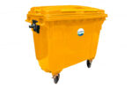 Ecobin® Bote de Basura 1100 Lts. / 290 Galones Color: Amarillo - Imagen 3