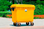Ecobin® Bote de Basura 1100 Lts. / 290 Galones Color: Amarillo - Imagen 5
